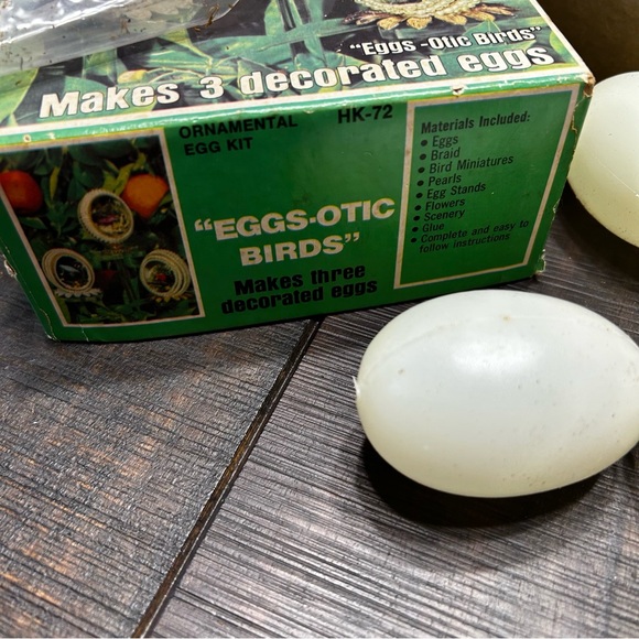 Vintage Hazel’s Kaboodles Eggs-Otic Birds Set - Picture 4 of 6